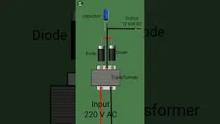 AC to DC Converter using Transformer 