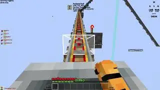 Showing you guys my epic rail world that I made!