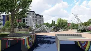 Проект благоустройства набережной реки Смоленки в Санкт-Петербурге