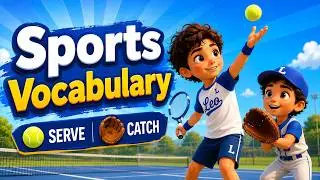 Learn 10 Sports Vocabulary Words | Easy English Quiz for Beginners