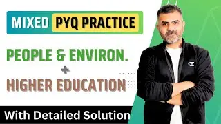 People & Environment and Higher Education | Most Expected PYQs in Jan-2025 UGC-NET Exam