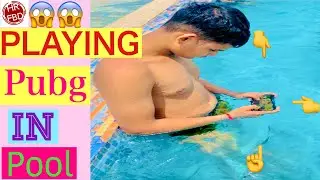 PLAYING PUBG IN SWIMMING POOL # HR fbd Gaming
