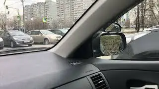 Как заехать в гараж. Ориентиры. Движение задним ходом.