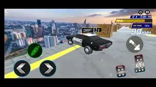 Police Flying Car Stunt Game 2023 - Extreme Mega Ramp Racing Driver Simulator - Android GamePlay