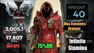 Infinite Stamina, Max Evasion, Tanky DoT DPS [Remnant 2] (Guide)