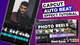 Auto beat sync🔥|how to edit beat sync video in capcut|capcut auto beat sync Editing