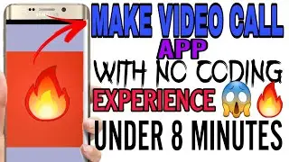 How to build a Video Call App On Android Without Coding ? 😱🔥