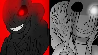 !Nightmare Sans Vs SCP3999 Killer Sans (Animation) #MurderVerse