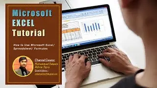 Microsoft Excel Full Course Tutorial | How to use Microsoft excel formulas and new function.