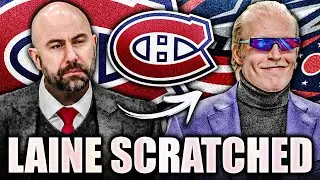 PASCAL VINCENT SPEAKS OUT ON SCRATCHING PATRIK LAINE & BLUE JACKETS DRAMA (Montreal Canadiens News)