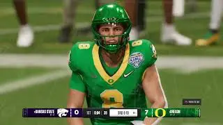 College Football Playoff Simulation Week 10 4 Kansas State vs 1 Oregon