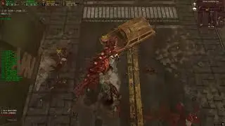 a very mediocre devil's hound fight