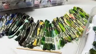 Неудачный старт многоцветки и..продвижения по вышивкам.