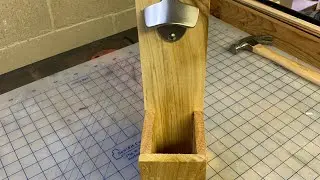 How to make a pallet wood bottle opener
