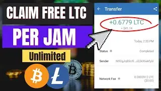 CARA DAPAT SALDO BITCOIN & LITECOIN GRATIS TIAP JAM, WAJIB COBA! | (PAYMENT PROOF)