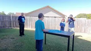 DJI NEO drone functions a backyard for vLoging Part 2 - circle view from drone - STEM SUNDAY 102024