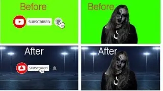 How to remove Green Background in Adobe Premiere 2019 (Mix up videos)