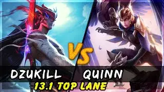 Dzukill - Yone vs Quinn TOP Patch 13.1 - Yone Gameplay