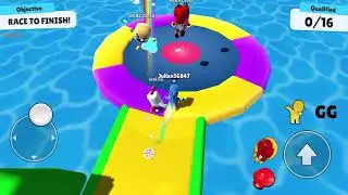 Stumble Guys Blue Skin Only Challenge