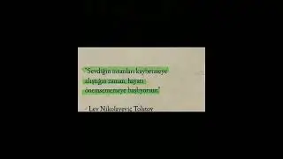 Sən əvvəl belə deyildin
