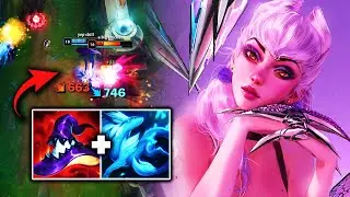 Evelynn but I Buy Deathcap First and One Shot EVERYONE! (INSANE DAMAGE!)