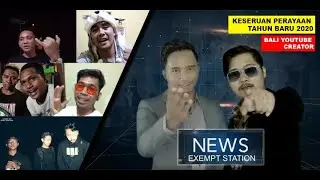 KESERUAN PERAYAAN #TAHUNBARU #2020 - #BALIYOUTUBECREATOR (BEST MOMENT)