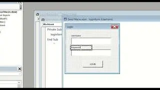 Excel Macro Login Program