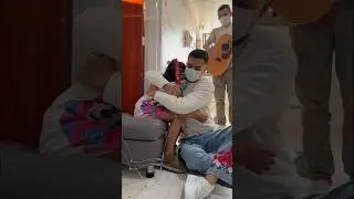Visitamos el centro de cancerología - Musica y amor. ❤️‍🔥 GRACIAS!