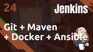 Pipeline : git + maven + docker and ansible - 