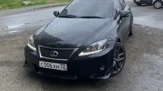 Новые фары в стиле рест Lexus IS 250