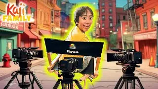 ON THE SET of Ryan's World THE MOVIE!