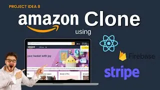 😮🔥AMAZON CLONE using React Js, Firebase & Stripe Payment Integration | #collegeprojects #reactjs