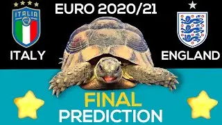 UEFA Euro 2020 ⚽ Football Prediction 2021 🐢 Italy vs England Final