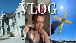 WEEKEND VLOG | Palm Sunday + House Looking + Shopping