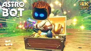 ASTRO BOT (PS5) Uncharted Level Gameplay @ 4K 60ᶠᵖˢ ✔