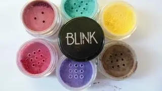 Blinkcosmetics HD Eyeshadows Swatches