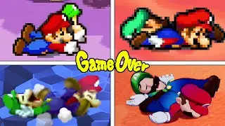 Evolution Of Mario & Luigi DEATHS And GAME OVER Screens (2003 - 2026)