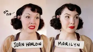 I Tried some Old Hollywood Eyebrows!
