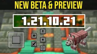 MCPE 1.21.10.21 Beta & Preview - Custom controls fixes & Added chat game tips