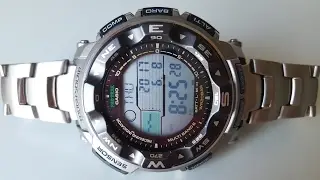 Casio Pro Trek PRW-2500T-7E Titanium Watch Review and Setup