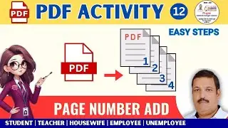 HOW ADD PAGES NUMBER |PDF USE FOR FREE