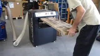 Laguna 8" jointer and 16" thicknesser on test