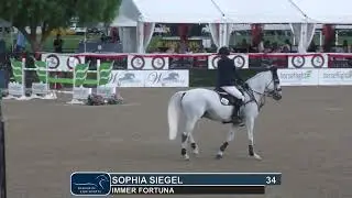 Winning Round: Sophia Siegel and Immer Fortuna