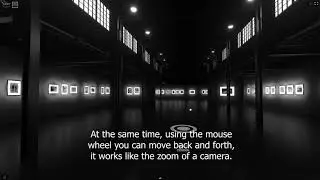 "ELEVEN in black and white and gray" - How to navigate the exhibition.