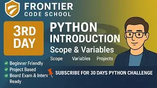 Python Tutorial Class 12th | Scope and Variables Explained | CBSE Board 2025