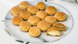 Recipe Better than Eclairs from childhood! how to cook Choux buns SHU with kraquelin