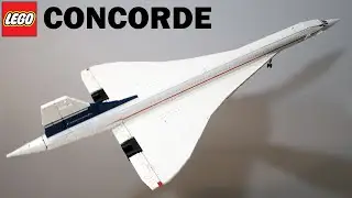 ЛЕГО Creator Expert Самолет 10318 Concorde: Подробный обзор эксклюзивного набора