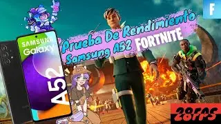 Prueba De Rendimiento Fortnite| Samsung A52