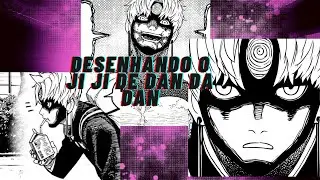Fanart do Ji Ji O Mal Olhado –(Dandadan Fanart)