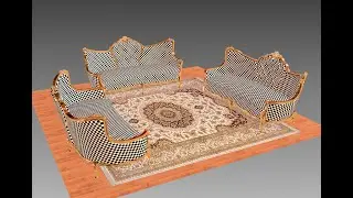 3DS MAX ARMCHAIR UNWRAP UV MAPPING AND VRAY RENDER SETTING 4K 